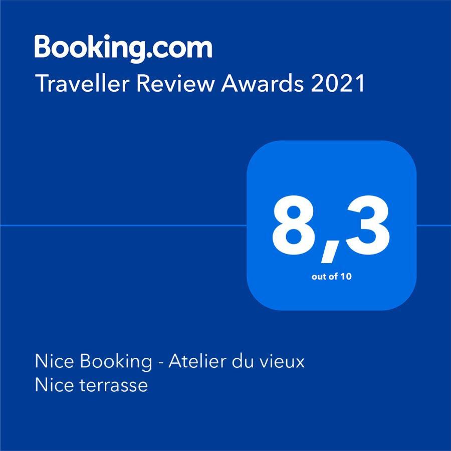 Nice Booking - Atelier Du Vieux Nice Terrasse エクステリア 写真